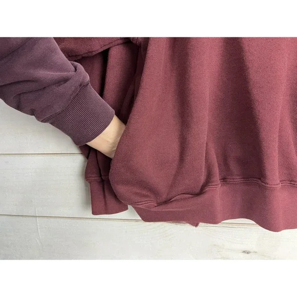 Vintage Steamboat BAC Sweatshirt Mens Large Red Ski 1/4 Zip Snap Fleece 90s - Picture 3 of 11